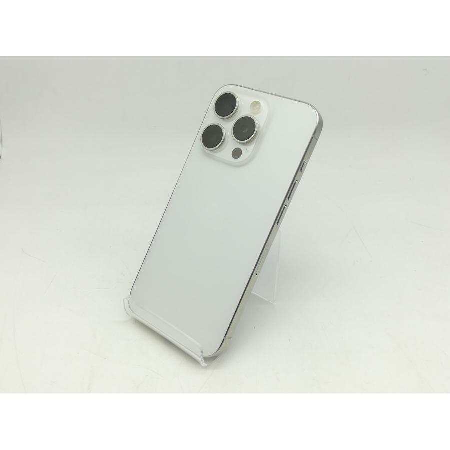 中古】Apple au 【SIMフリー】 iPhone 15 Pro 128GB ホワイト