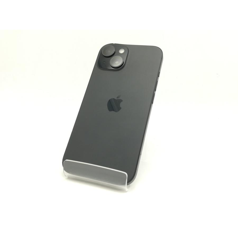 中古】Apple 国内版 【SIMフリー】 iPhone 15 128GB ブラック MTMH3J/A 