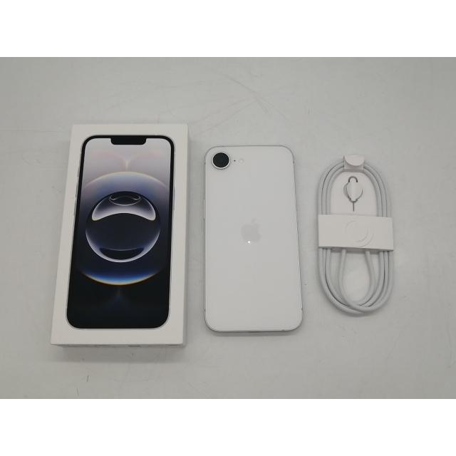 中古】Apple au 【SIMフリー】 iPhone 16e 128GB ホワイト MD1R4J/A