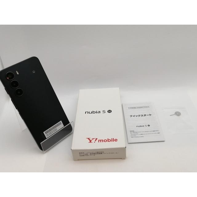 中古】ZTE ymobile 【SIMフリー】 nubia S 5G 4GB 128GB ブラック