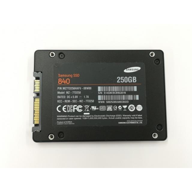 中古】SAMSUNG 840 PRO Series MZ-7PD256B/IT 256GB/SSD/6GbpsSATA