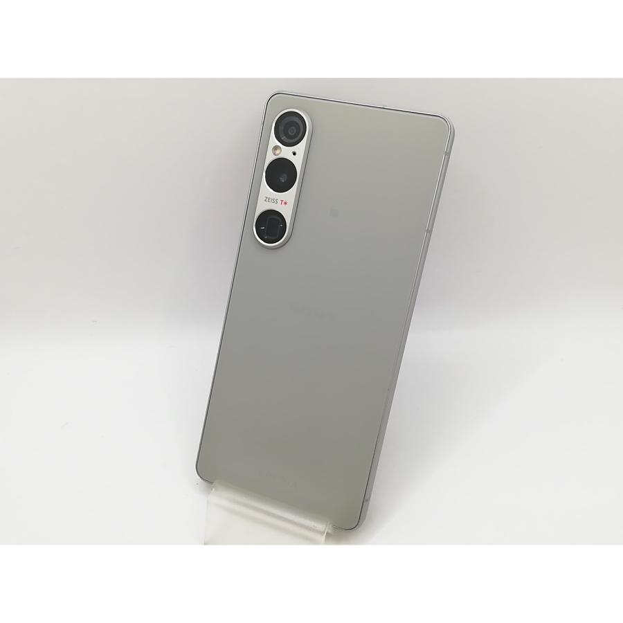 中古】SONY au 【SIMフリー】 Xperia 1 VI プラチナシルバー 12GB