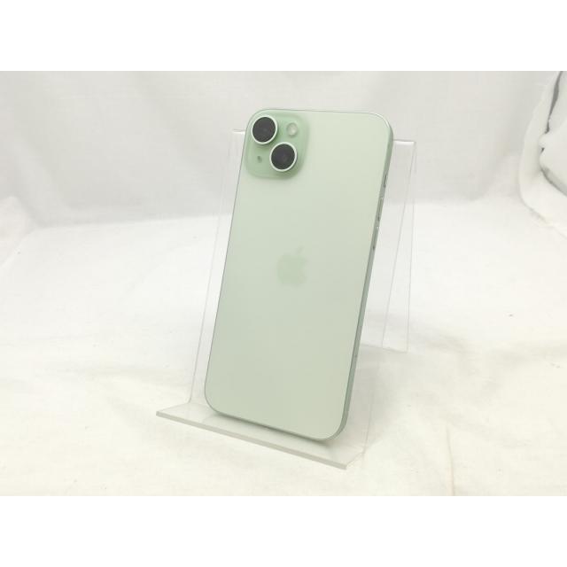 中古】Apple 国内版 【SIMフリー】 iPhone 15 Plus 256GB グリーン