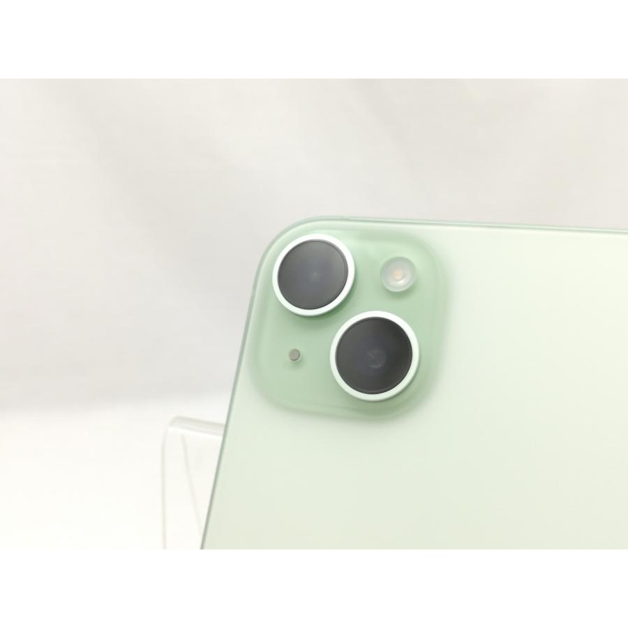 中古】Apple 国内版 【SIMフリー】 iPhone 15 Plus 256GB グリーン