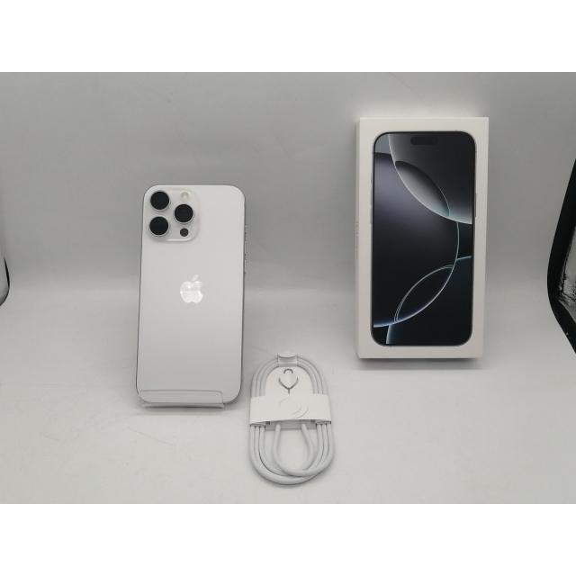 中古】Apple 国内版 【SIMフリー】 iPhone 16 Pro Max 512GB ホワイト