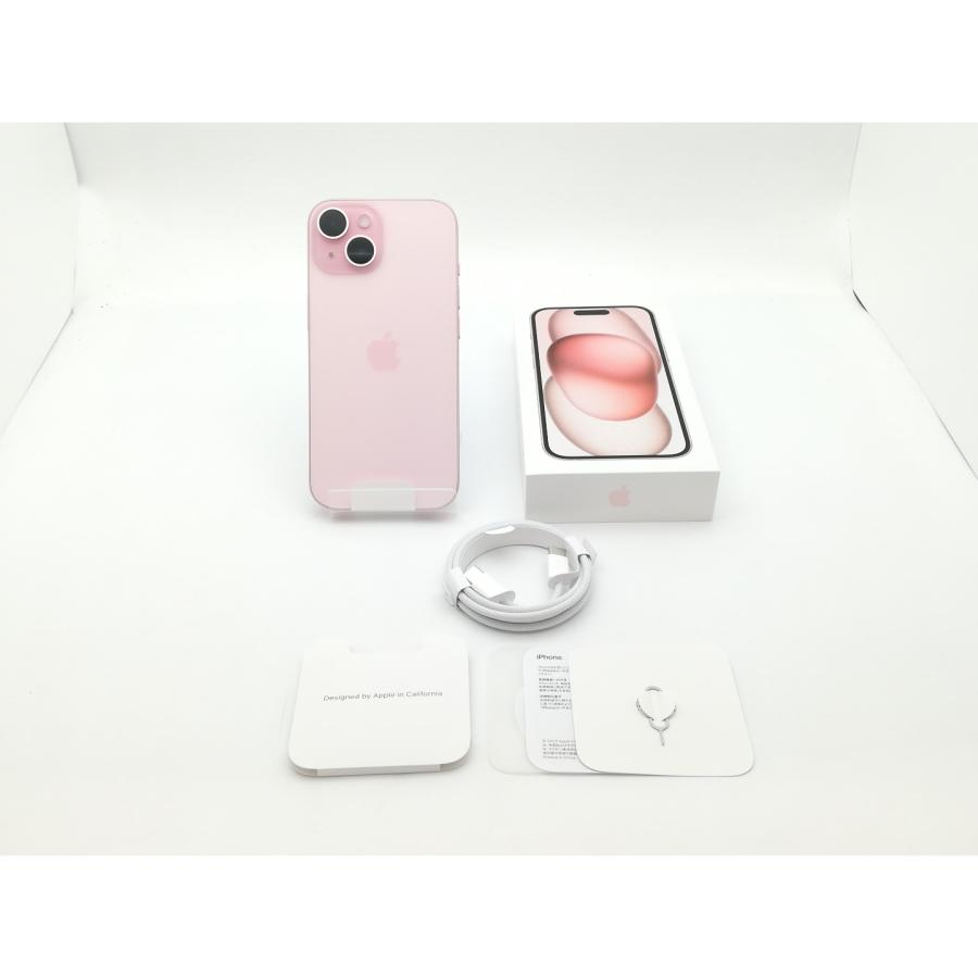 【未使用】Apple 国内版 【SIMフリー】 iPhone 15 256GB ピンク MTMP3J/A【三宮センター】保証期間３ヶ月｜janpara｜04