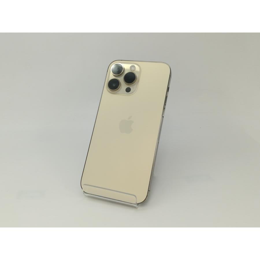 中古】Apple 国内版 【SIMフリー】 iPhone 14 Pro Max 128GB ゴールド 