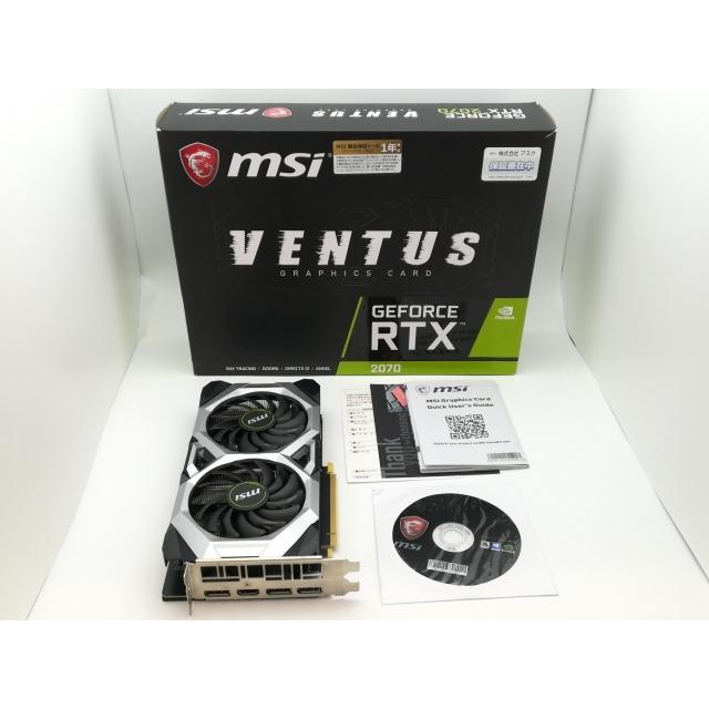 中古】MSI GeForce RTX 2070 VENTUS 8G RTX2070/8GB(GDDR6)/PCI-E 