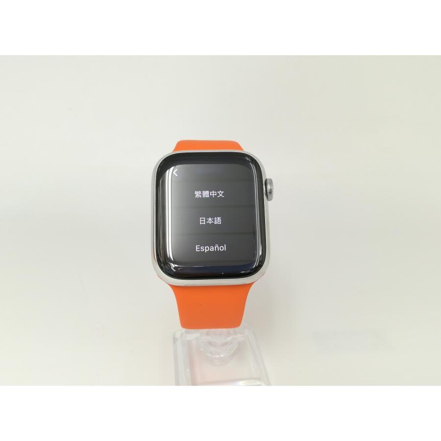 中古】Apple Apple Watch HERMES Series9 45mm Cellular シルバー  