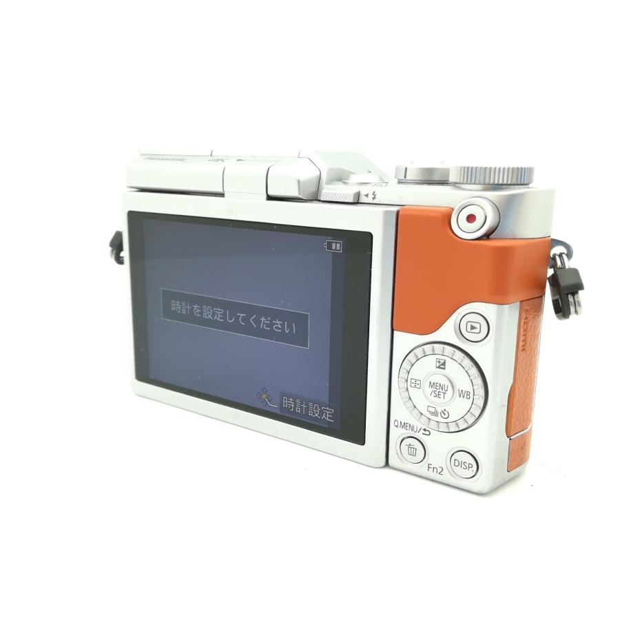 中古】Panasonic LUMIX DC-GF10 ボディ [オレンジ]【三宮