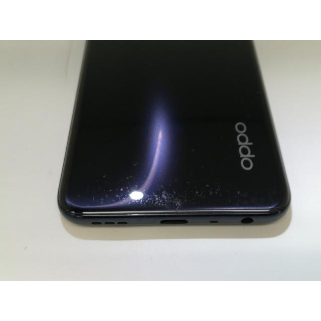 中古】Oppo au 【SIMロック解除済み】 OPPO A54 5G シルバーブラック