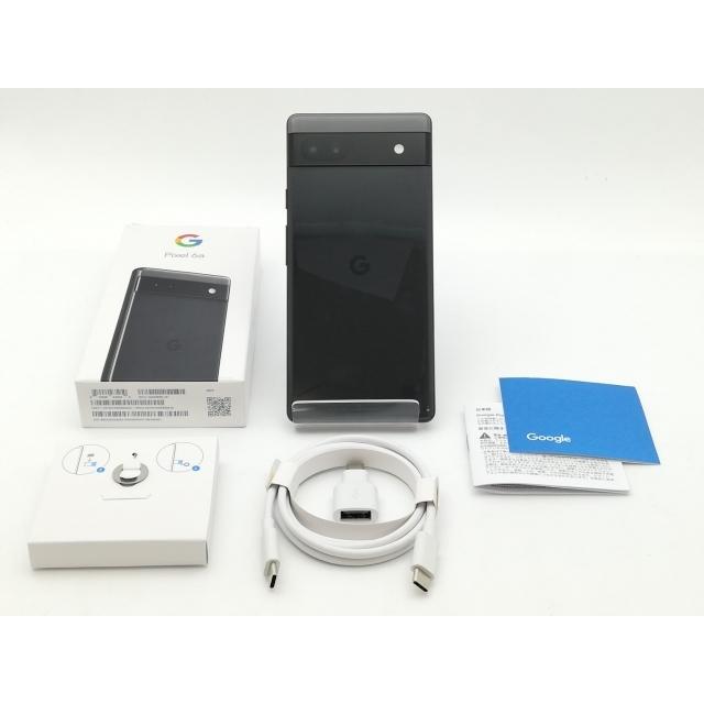 中古】Google au 【SIMフリー】 Pixel 6a チャコール 6GB 128GB GB17L