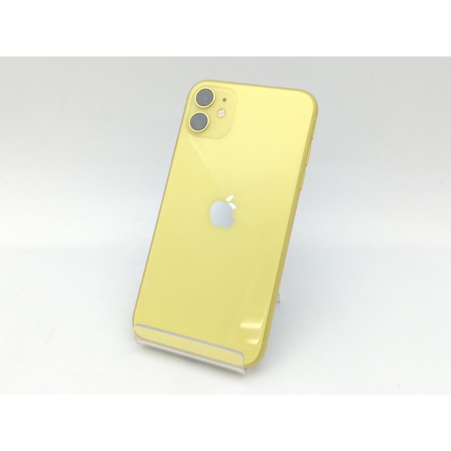iPhone11 64GB イエロー SIMロック有 au 動作確認済 中古】Apple au 【SIMロック解除済み】 iPhone 11 64GB イエロー