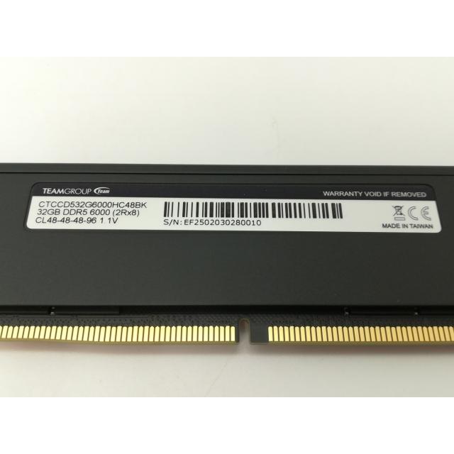 中古】DDR5 32GB 2枚組（合計64GB） DDR5-6000(PC5-48000