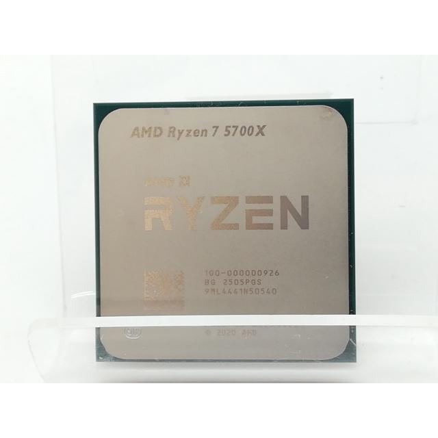 中古】AMD Ryzen 7 5700X (3.4GHz/TC:4.6GHz) bulk AM4/8C/16T/L3 32MB