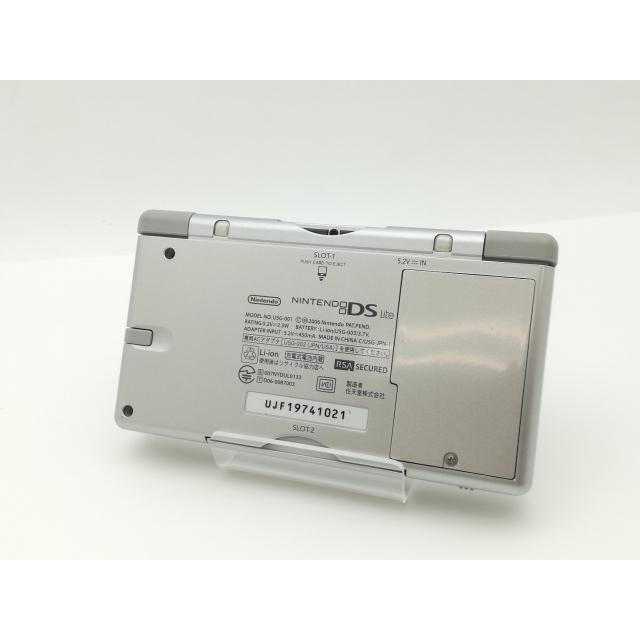 中古】Nintendo ニンテンドーDS Lite（グロスシルバー）USG-S-VA【三宮