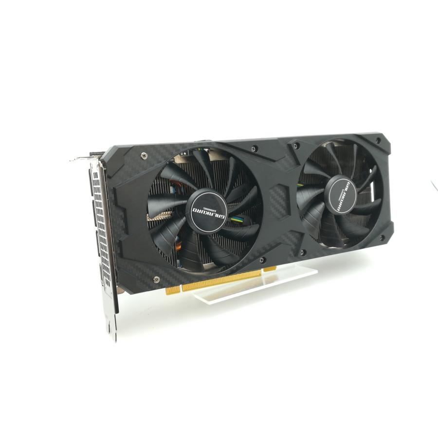 中古】玄人志向 GALAKURO GAMING GG-RTX3060Ti-E8GB/DF/LHR RTX3060Ti