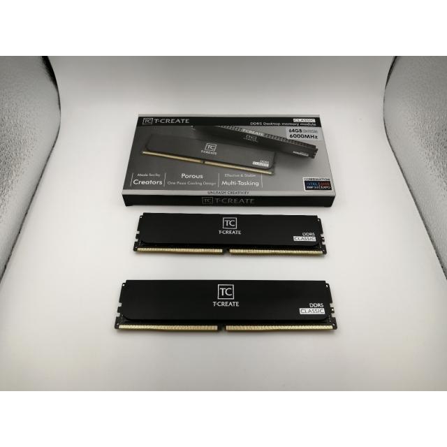 DDR5 PC5-48000 64G（ 32GB 2枚組 ）DDR5 6000 中古】DDR5 32GB 2枚組（合計64GB） DDR5-6000(PC5-48000