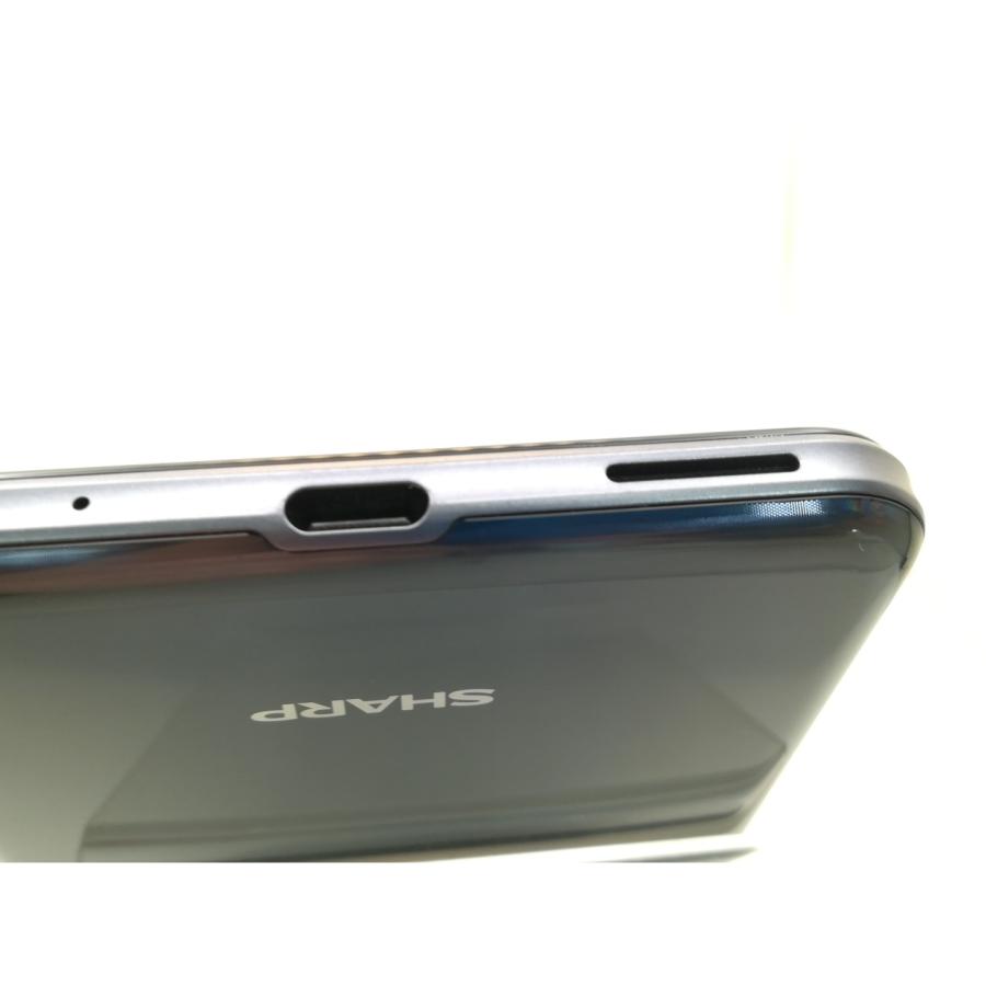 中古】SHARP 国内版 【SIMフリー】 AQUOS sense4 plus ブラック 8GB