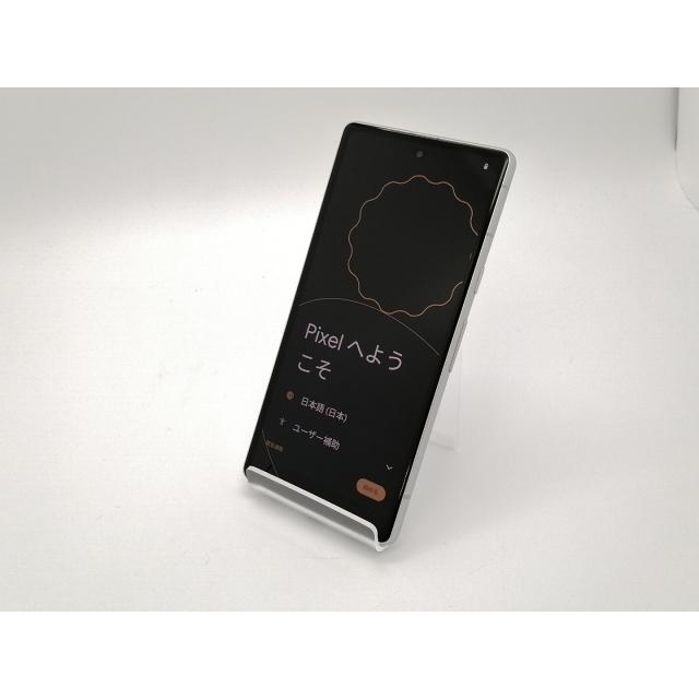 中古】Google au 【SIMフリー】 Pixel 7a スノー 8GB 128GB
