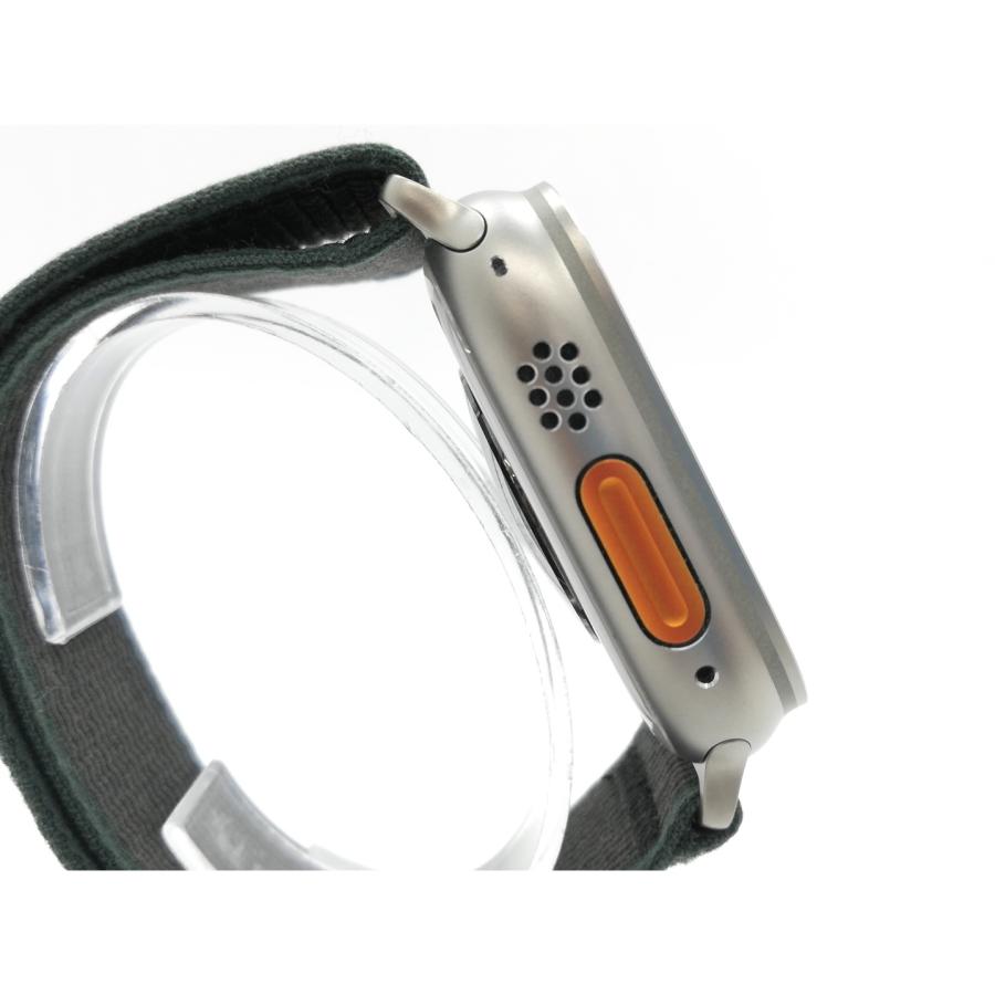 【中古】Apple Apple Watch Ultra2 49mm Cellular チタニウムケース/ブルー/ブラックトレイルループ(M/L) MRF63J/A【DS秋葉】保証期間１ヶ月【ランクB】の画像
