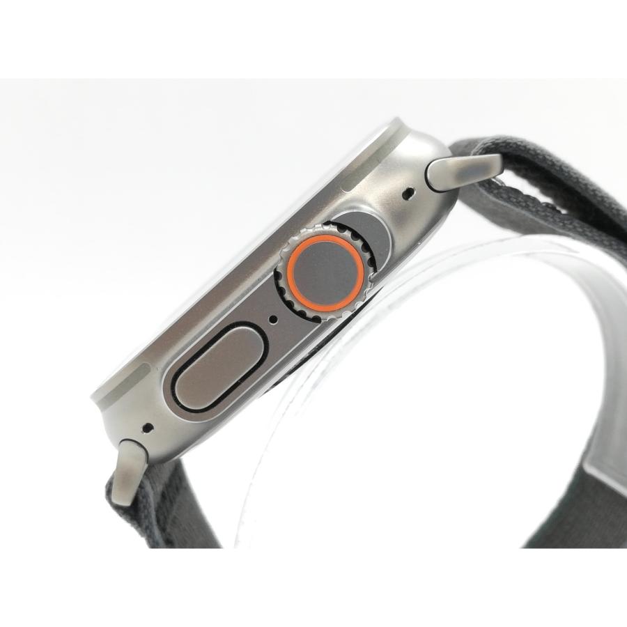 【中古】Apple Apple Watch Ultra2 49mm Cellular チタニウムケース/ブルー/ブラックトレイルループ(M/L) MRF63J/A【DS秋葉】保証期間１ヶ月【ランクB】の画像