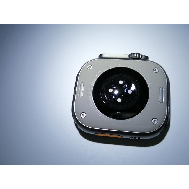 【中古】Apple Apple Watch Ultra2 49mm Cellular チタニウムケース/ブルー/ブラックトレイルループ(M/L) MRF63J/A【DS秋葉】保証期間１ヶ月【ランクB】の画像