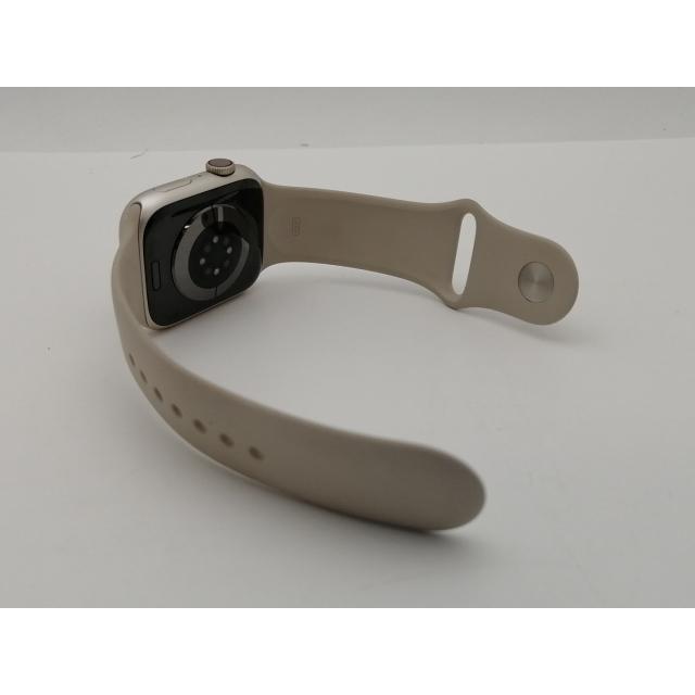 中古】Apple Apple Watch Series7 45mm Cellular スターライトアルミ 