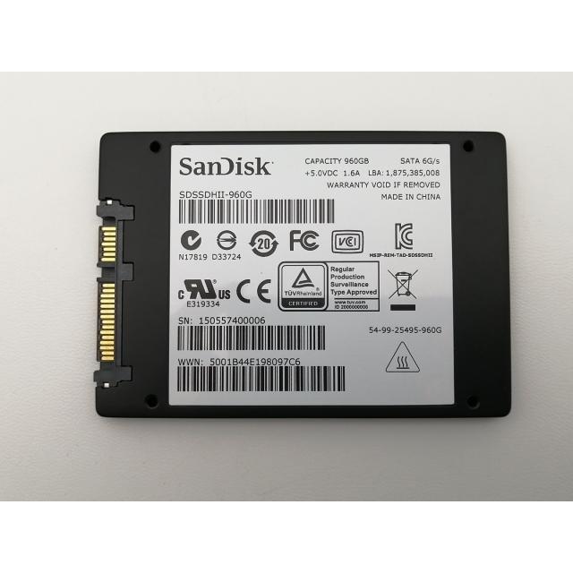 中古】各社2.5SSD 960GB SSD SATA【三宮センター】保証期間1週間