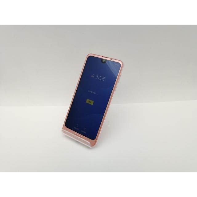 AQUOS スマホ 新品 未使用 SHARP SH-03K コーラルピンク 中古】SHARP