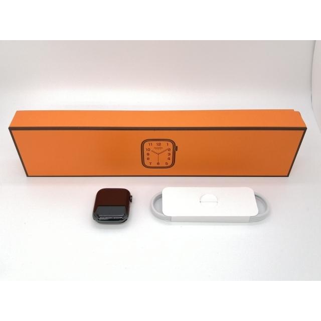 【中古】Apple Apple Watch HERMES Series9 45mm Cellular スペースブラックステンレススチールケース (バンド無し)【三宮センター】保証期間１ヶ月【ランクA】の画像