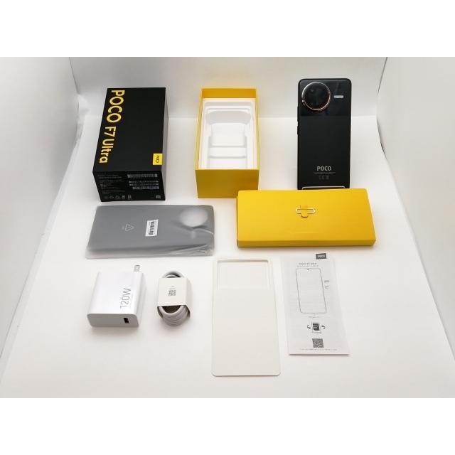 中古】Xiaomi 国内版 【SIMフリー】 Poco F7 Ultra ブラック 16GB