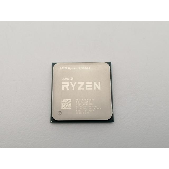 中古】AMD Ryzen 5 5600X (3.7GHz/TC:4.6GHz) BOX AM4/6C/12T/L3 32MB