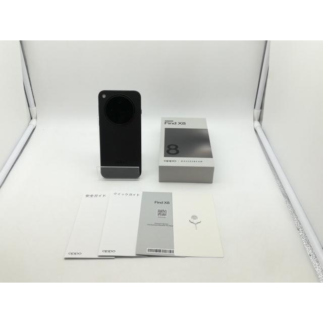 中古】Oppo 国内版 【SIMフリー】 OPPO Find X8 スペースブラック 16GB