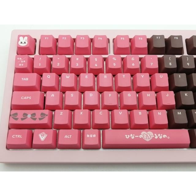 中古】Brave group VSPO! GEAR ゲーミングキーボード 橘ひなのEdition