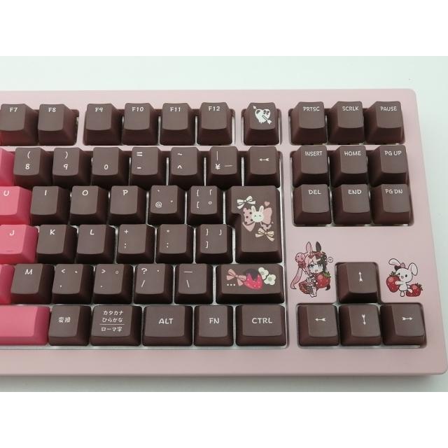 中古】Brave group VSPO! GEAR ゲーミングキーボード 橘ひなのEdition