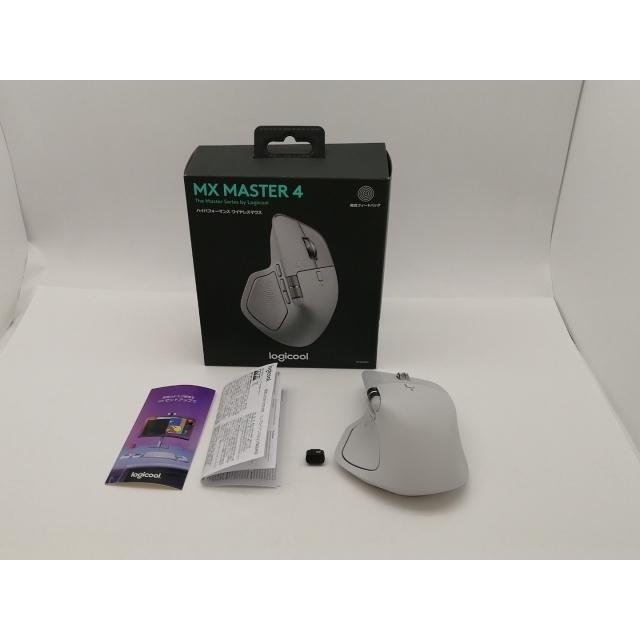 中古】Logicool Mx Master 4 Wireless Mouse MX2400PG[ペールグレー