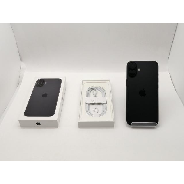 【中古】Apple 国内版 【SIMフリー】 iPhone 16 Plus 128GB ブラック MXVA3J/A【大阪堂島】保証期間１ヶ月【ランクB】の画像