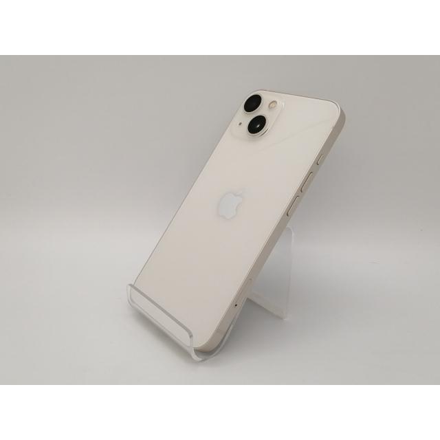 【中古】【赤ロム保証あり】Apple au 【SIMフリー】 iPhone 13 128GB スターライト MLND3J/A【三宮センター】保証期間１ヶ月【ランクB】
