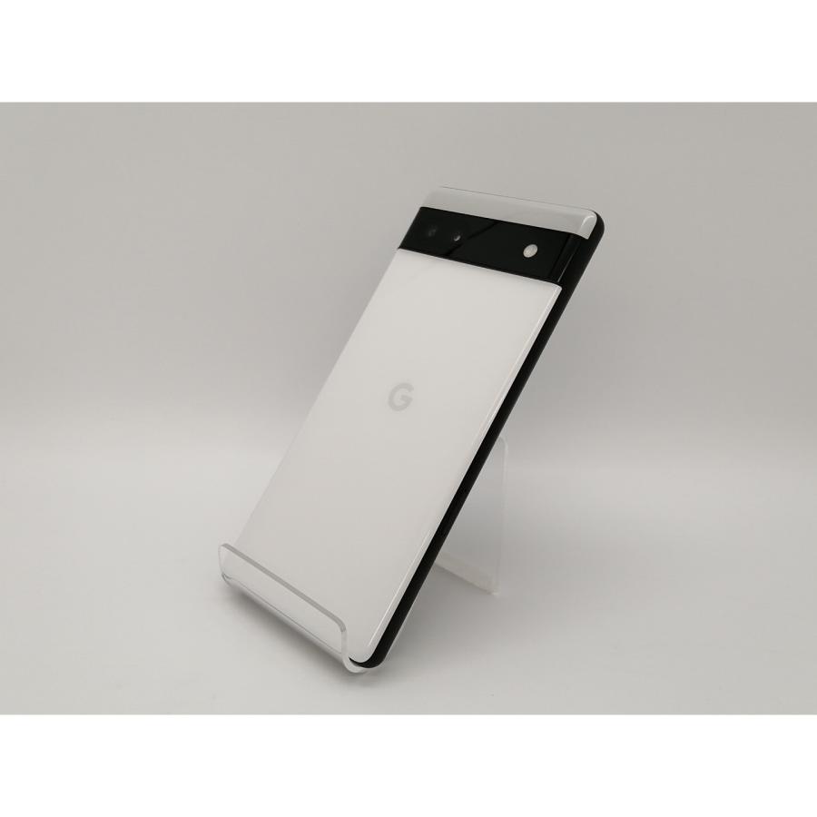 中古】Google au 【SIMフリー】 Pixel 6a チョーク 6GB 128GB GB17L
