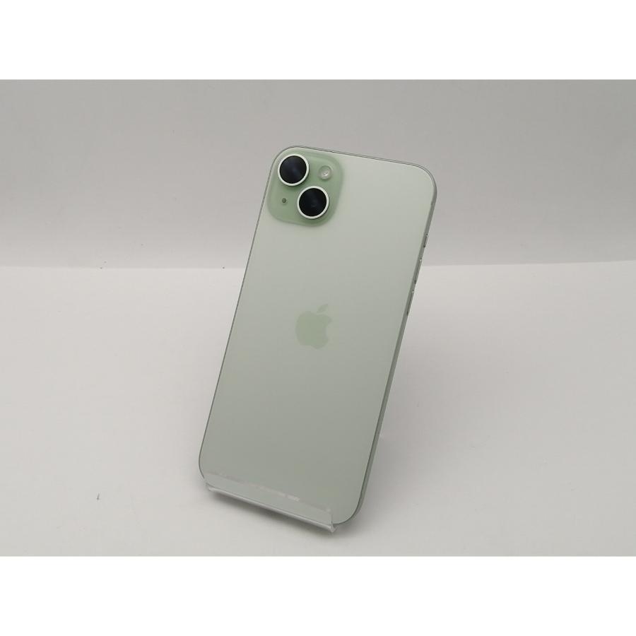中古】Apple 国内版 【SIMフリー】 iPhone 15 Plus 128GB グリーン