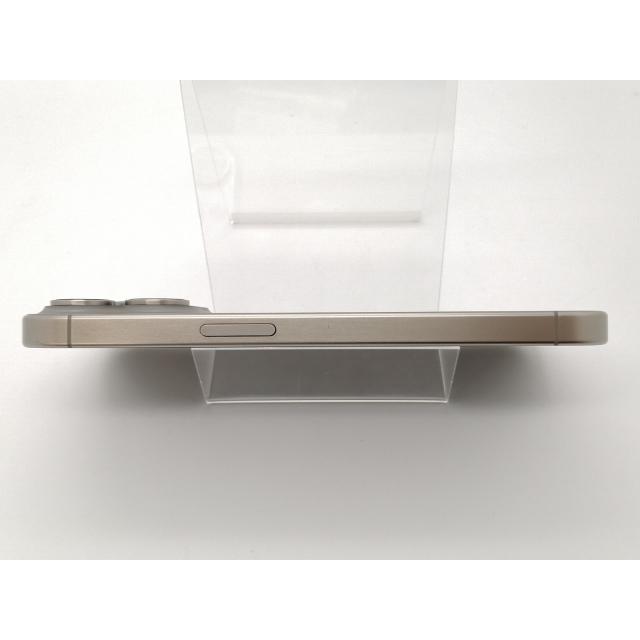 【中古】Apple 国内版 【SIMフリー】 iPhone 15 Pro 256GB ナチュラルチタニウム MTUF3J/A【神戸】保証期間１ヶ月【ランクA】の画像