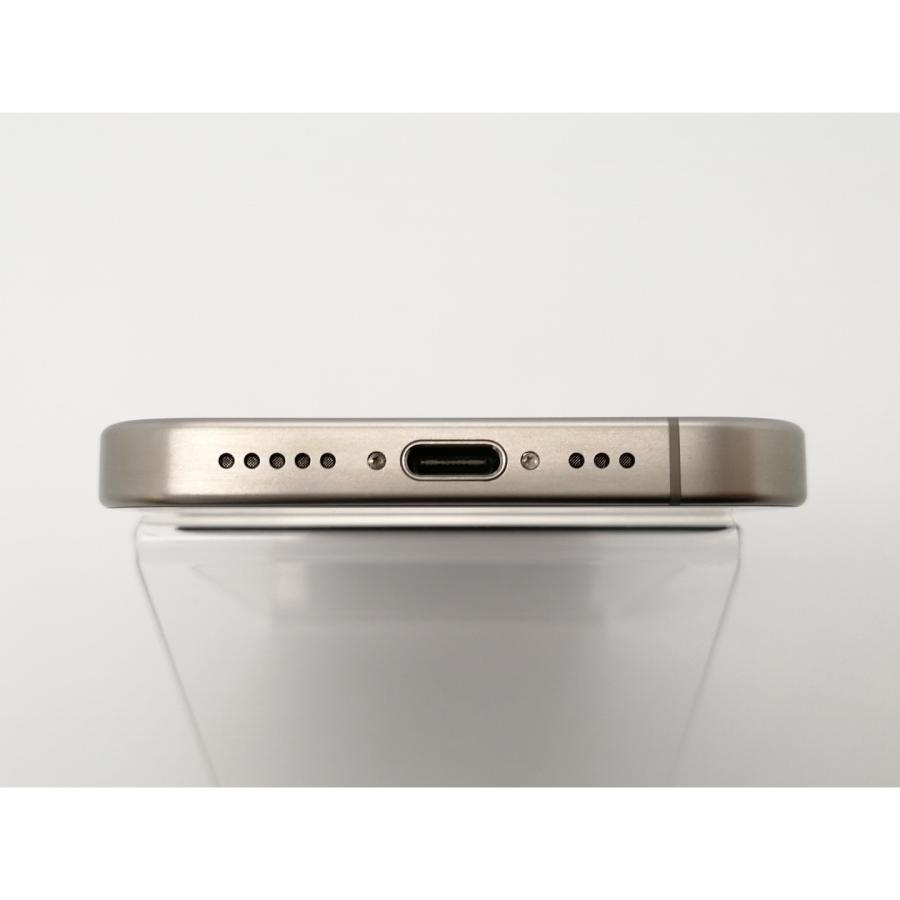 【中古】Apple 国内版 【SIMフリー】 iPhone 15 Pro 256GB ナチュラルチタニウム MTUF3J/A【神戸】保証期間１ヶ月【ランクA】の画像