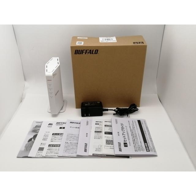 中古】BUFFALO AirStation WSR3600BE4P/NWH [ホワイト] Wi-Fi7(11be
