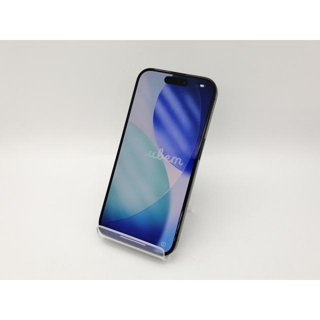 【中古】Apple 国内版 【SIMフリー】 iPhone 15 Pro 256GB ブラックチタニウム MTUC3J/A【小倉駅前】保証期間１ヶ月【ランクB】の画像