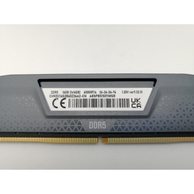 【中古】DDR5 16GB DDR5-6000(PC5-48000)【デスクトップPC用】【三宮センター】保証期間１週間_2
