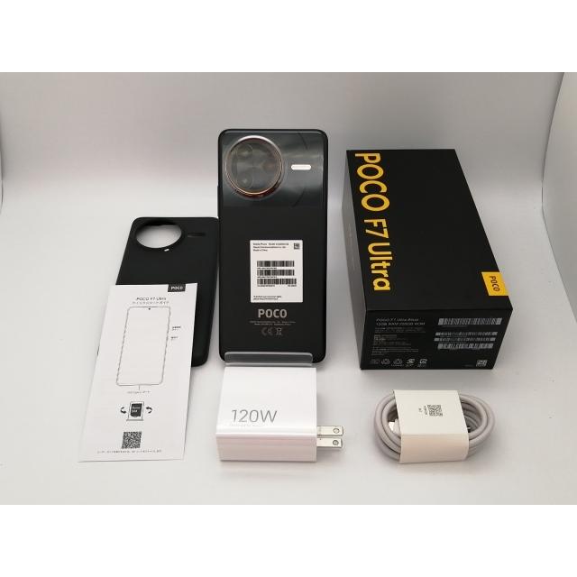中古】Xiaomi 国内版 【SIMフリー】 Poco F7 Ultra ブラック 12GB