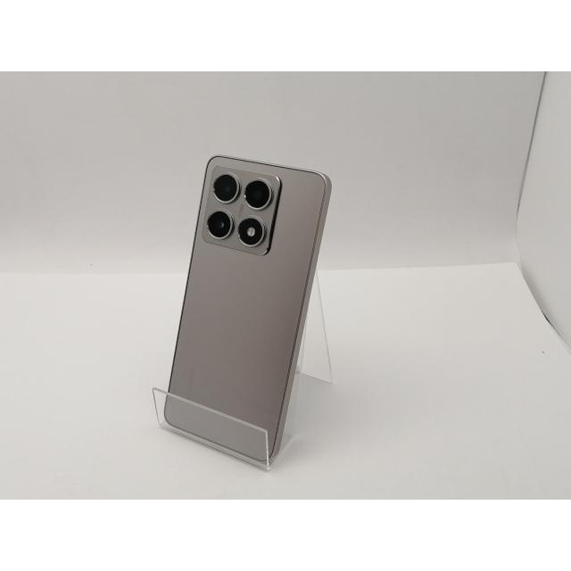 中古】Xiaomi au 【SIMフリー】 Xiaomi 14T 12GB 256GB チタングレー