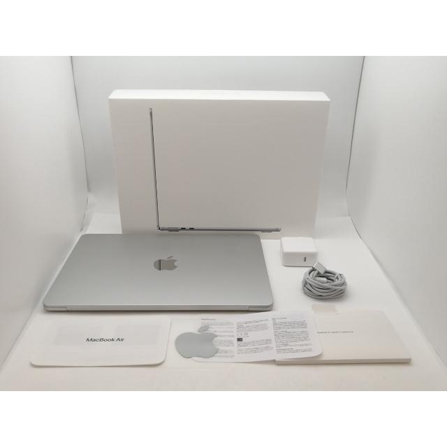 【中古】Apple MacBook Air 13インチ CTO (M2,2022) シルバー M2(CPU:8C/GPU:8C)/16G/256G/30W AC【三宮センター】保証期間１ヶ月【ランクA】の画像