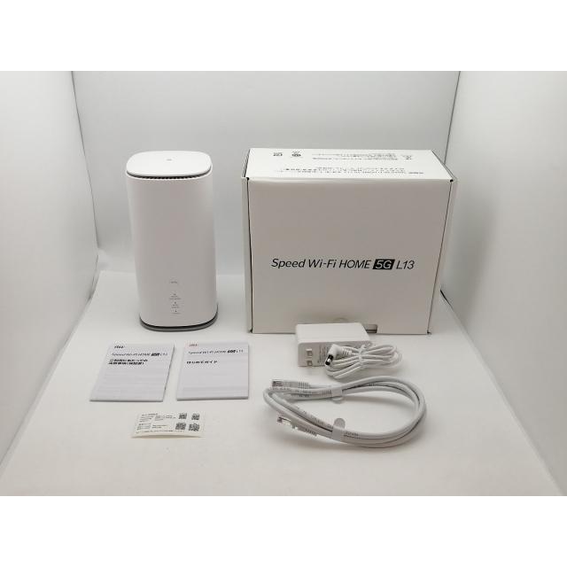 中古】ZTE UQmobile 【SIMフリー】 Speed Wi-Fi HOME 5G L13 ZTR02